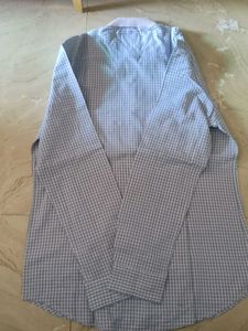 Men's Blue Checkered Shirt
