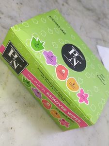 Nail Polish Remover Wipes Pack Of 6