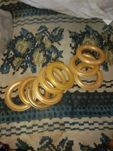 Curtains Rings Total Eight Sets