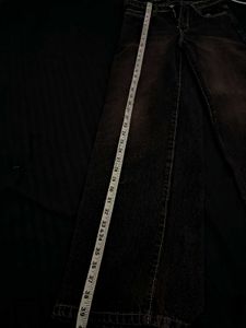 Y2k 28 waist Brown Wide Leg Jeans