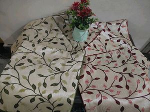 Floral Print Cushion Covers (Set of 4) 16by 16