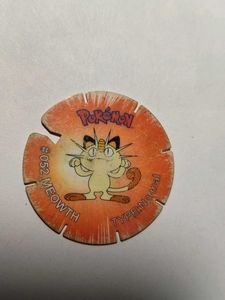 Cheetos Pokemon Tazo - MEOWTH (RARE)