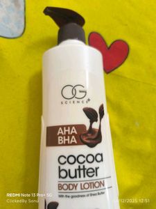 1 pc Cocoa Butter Body Lotion(all season
