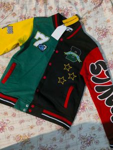 Colorblock Varsity Jacket🎨