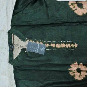 Stylish Black Kurta with Pants Set