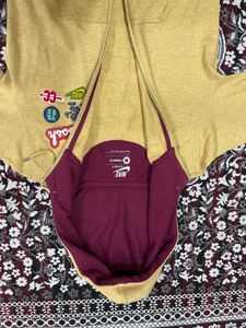 Nike Yellow Zip-Up Hoodie