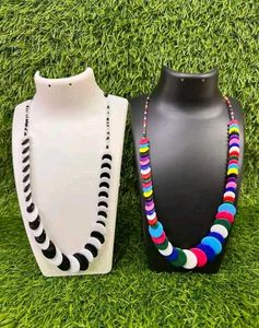 Combo Set Of 2 Colourful Beads Necklace