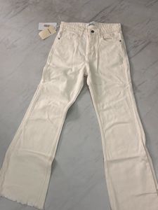 White Flare Jeans
