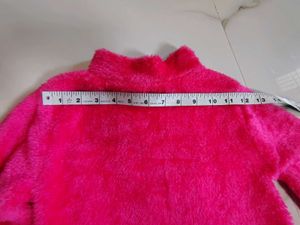 vibrant Pink Long Sleeve top/sweater