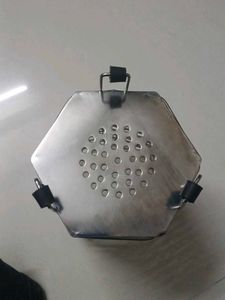 Silver Utensil Holder