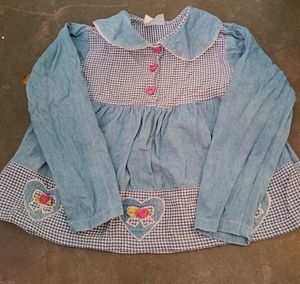 Cute Girls Top Denim