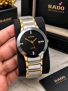 * Rado * For him* 7AAA* 12 hr small dial-Quartz mo