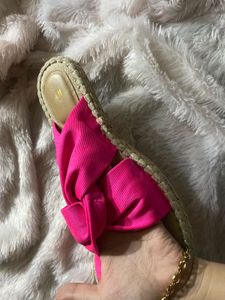H&amp;M Pink Bow 🎀 Pinteresty Espadrille Flats