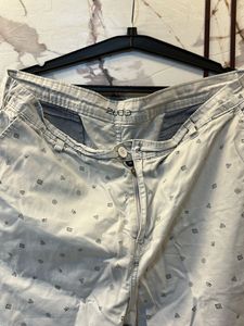 Men's Printed Casual Shorts- 38