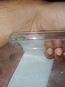 Samaung Galaxy M21 2021 Transparent Back Cover