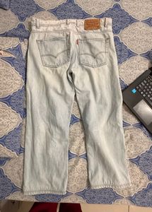 Light Wash Wide Leg Jeans