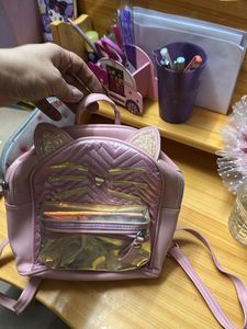 beautiful pink bag