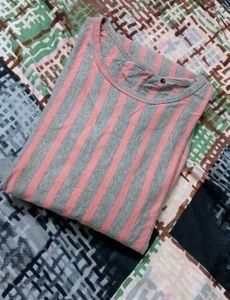 Striped Casual ladies T-Shirt