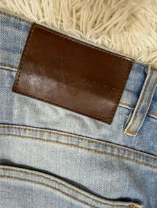 Classic Light Wash Denim Jeans