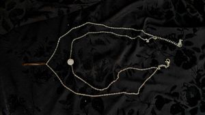 Silver Tone Layered Necklace