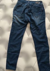 Dark Wash High-Waisted Jeans