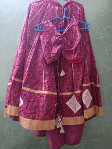 Navratri pink ghagra choli