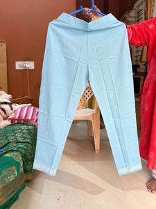 Sky Blue Embroidered Kurta Set