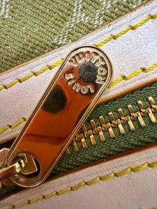 Chic Green Monogram Hobo Bag