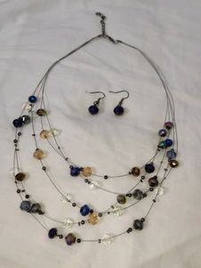 Jewelry Set Of Earings & Necklace