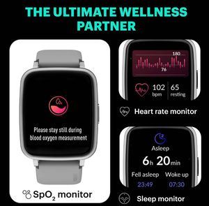 Noise colourfit beat smartwatch -deep wine