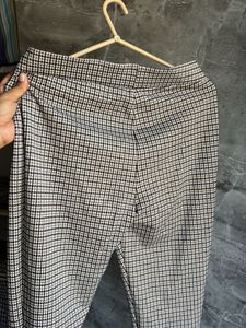 Chic Checked Trousers