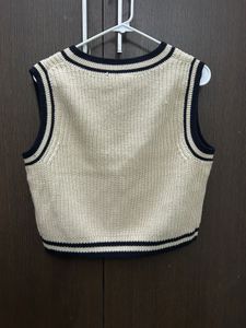Chic V-Neck Knit Sweater Vests (Set of 2)