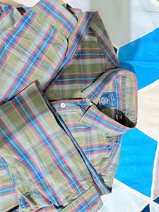 Allen solly jeans shirt