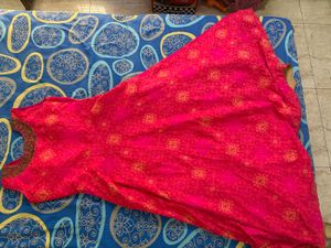 Beautiful Pink Ethnic Gown