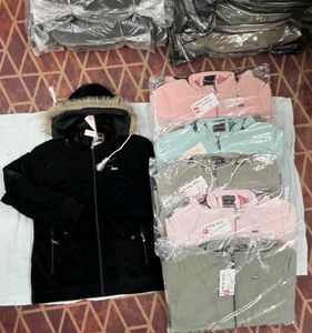 Women's Fur Hooded Winter Jacket