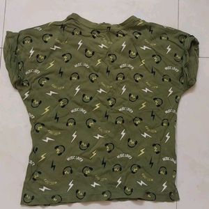 Green Music Lover T-Shirt