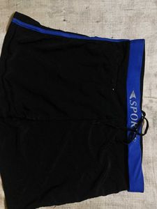 Men's Black Sports Shorts