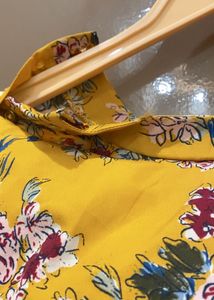 Boho Floral Bell Sleeve Top