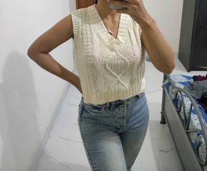 Cute Knit Vest Top
