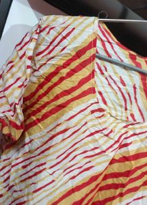 Striped V-Neck Top