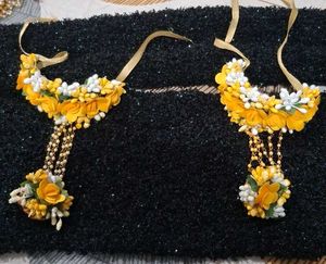 Floral Jewellery Haldi Set