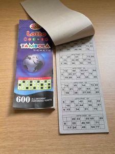 Lotto &amp; Tambola Tickets - Game Night!