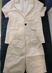 Stylish Boys Linen Blend Suit