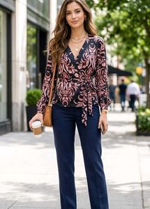 Black Wrap Top