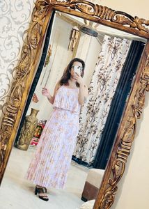 Beautiful lavender Floral Dress