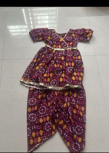 Stylish Girls Kurta Set with Dhoti Pants