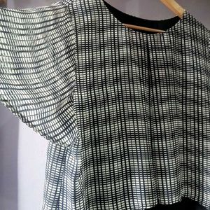 Navy Blue Layer Blouse