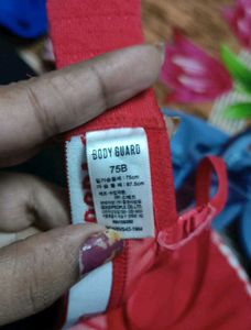💜99Rs SALE💜Two-Pack Bras: Gingham &amp; Blue