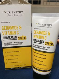 Dr. Sheth's Ceramide &amp; Vitamin C Sunscreen