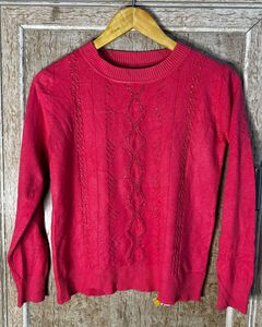 💗💅( ⚡️PRICE DROP ) Pink Knit Sweater🎀